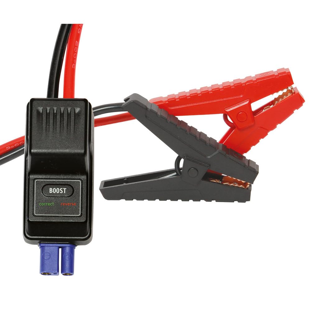 Dino KRAFTPAKET, 12V-2500A Starthilfegerät 59.2Wh, KFZ Starthilfe Powerbank für Diesel & Benziner, Blei-Säure Gel EFB AGM-Batterie, Für Auto Motorrad Boot Transporter Campervan