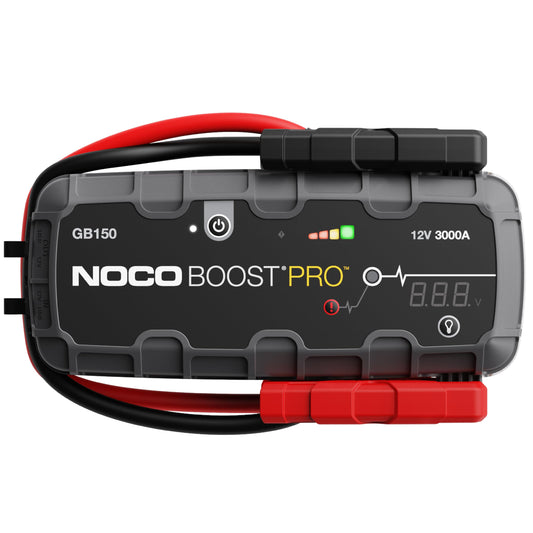 NOCO Boost GB150: 3000A UltraSafe Starthilfe Powerbank – 12V Lithium-Starthilfegerät & Starterkabel – Tragbarer Booster für Benziner bis 9,0L & Diesel bis 7,0L