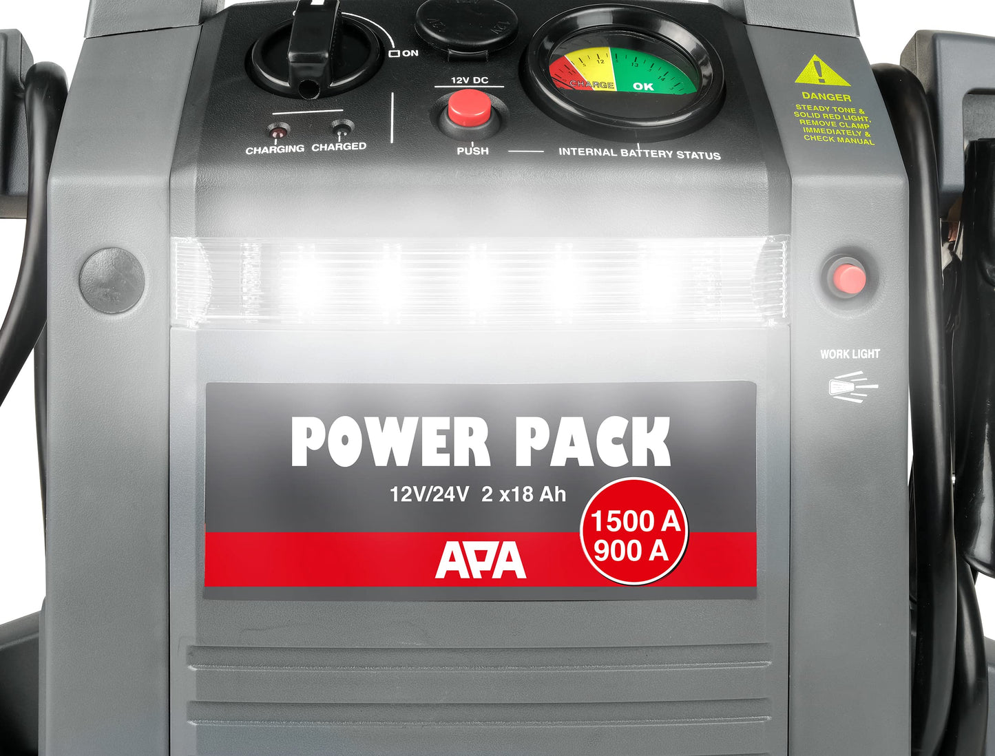 APA 16524 Power Pack 12/24V, Starthilfe 900A