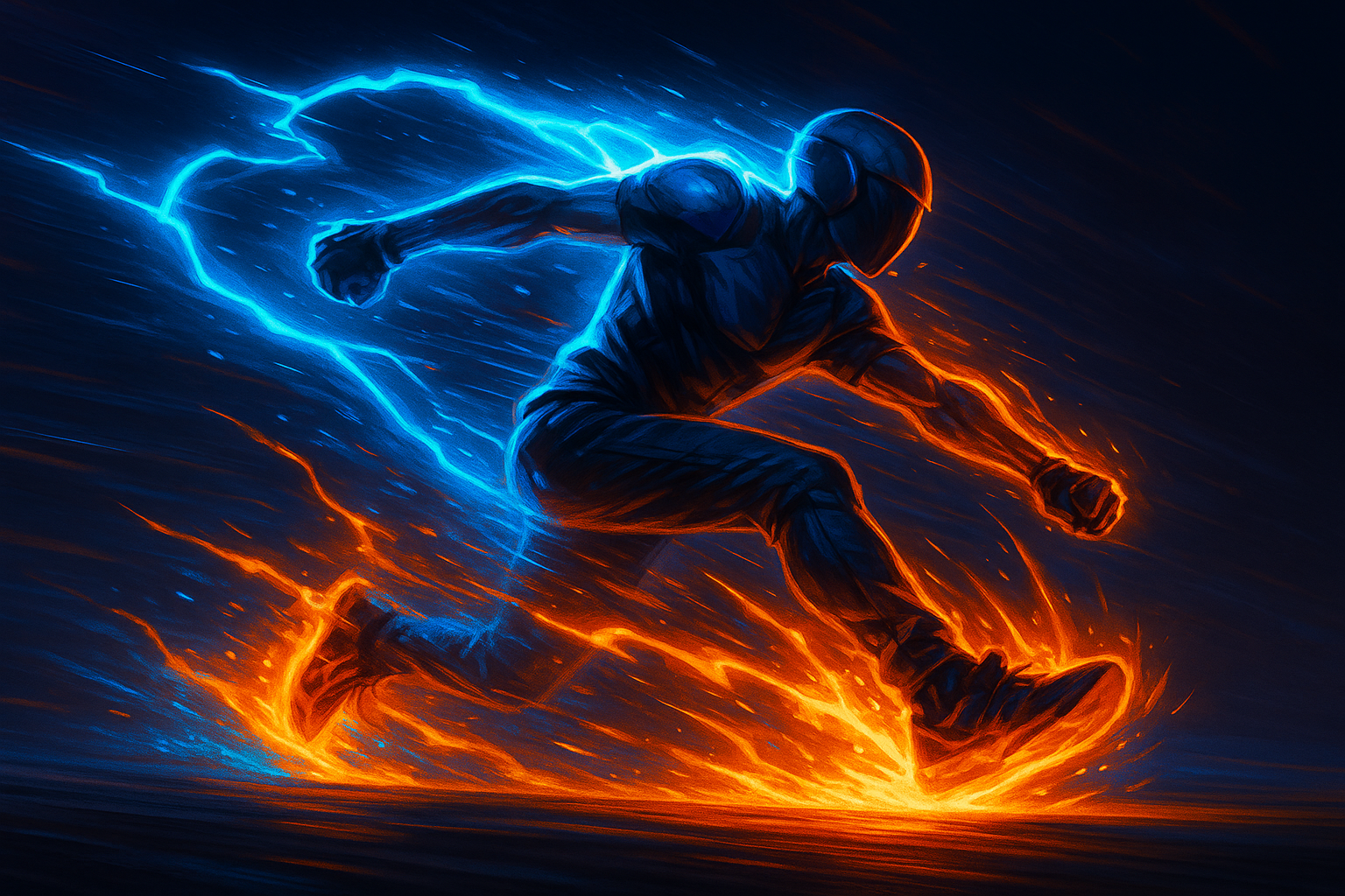 image slide jump booster power